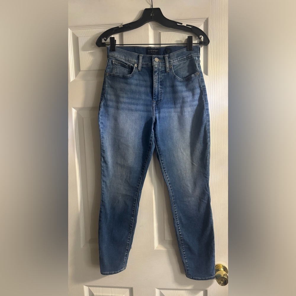 Lucky Brand High Rise Skinny Bridgette Ankle Jeans
